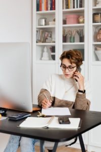 Contractor in Charge Woman Phone